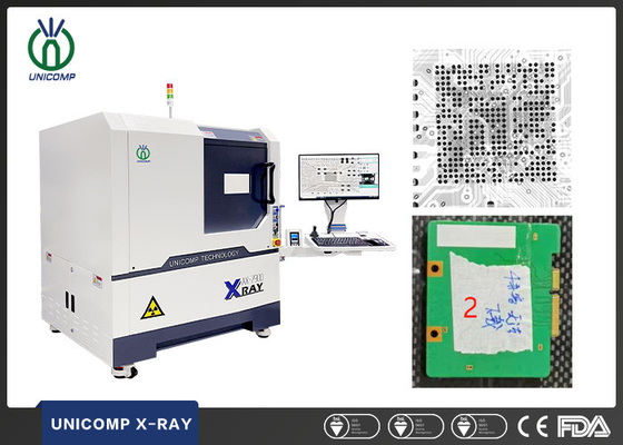 multi Achsen-x-ybewegung 5um Unicomp X Ray Machine für QFN, das leere Kontrolle lötet
